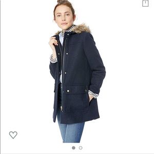 J Crew “mercantile” wool coat!
